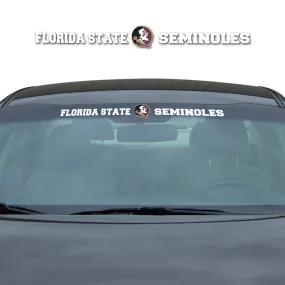 Florida State Seminoles Sun Stripe Windshield Decal 3.25 in. x 34 in.