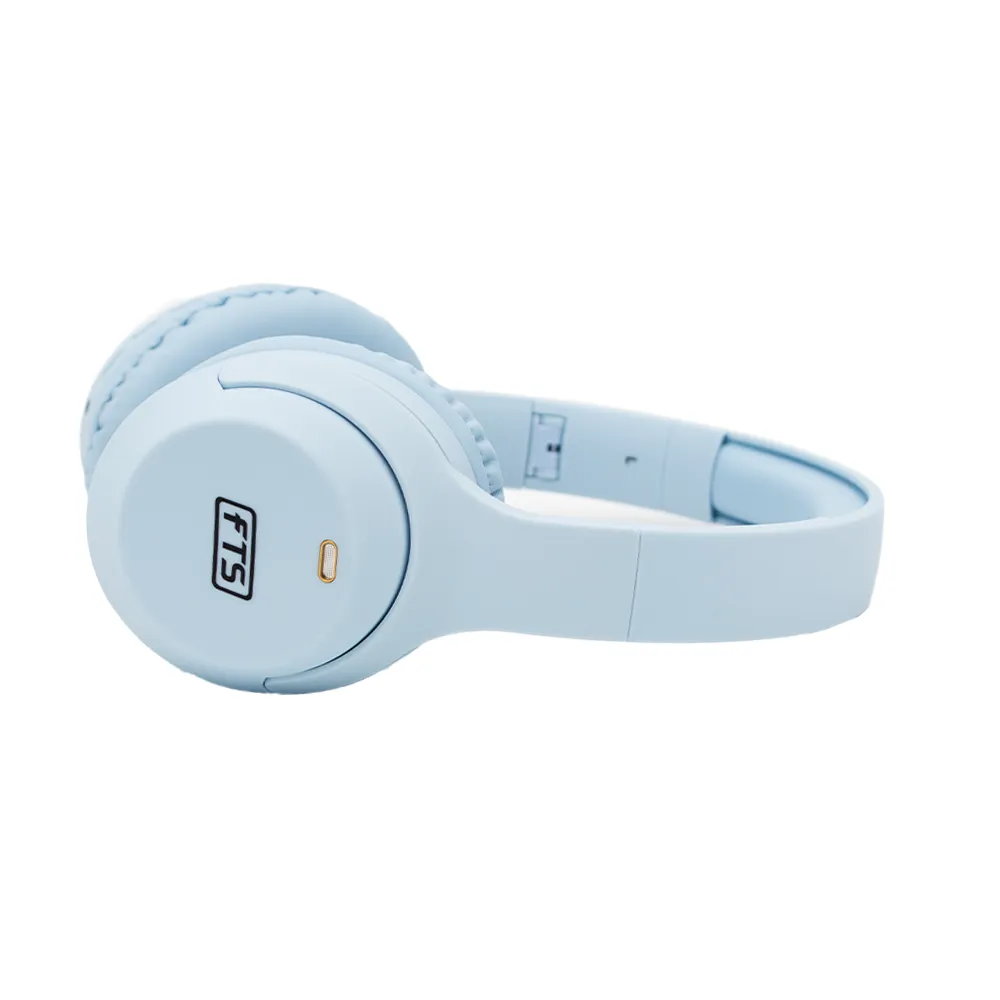 FTS Pure Audio Bluetooth Headphone Blue [FTS-KD55 BL]