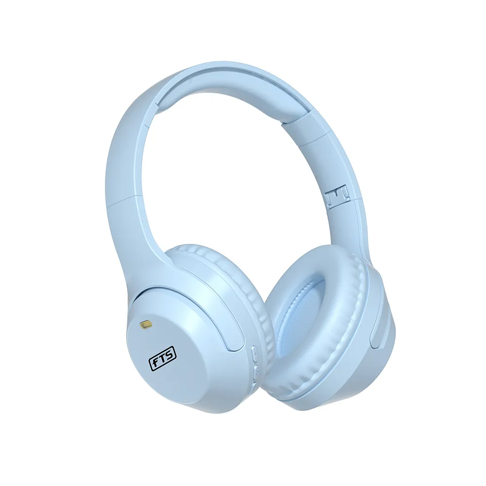 FTS Pure Audio Bluetooth Headphone Blue [FTS-KD55 BL]