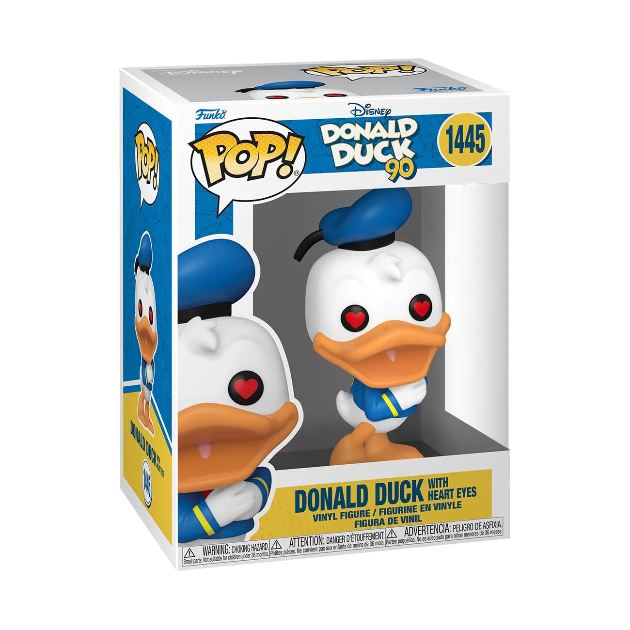 Funko Pop! Disney: Surfer Donald Duck with Crown Vinyl Figure