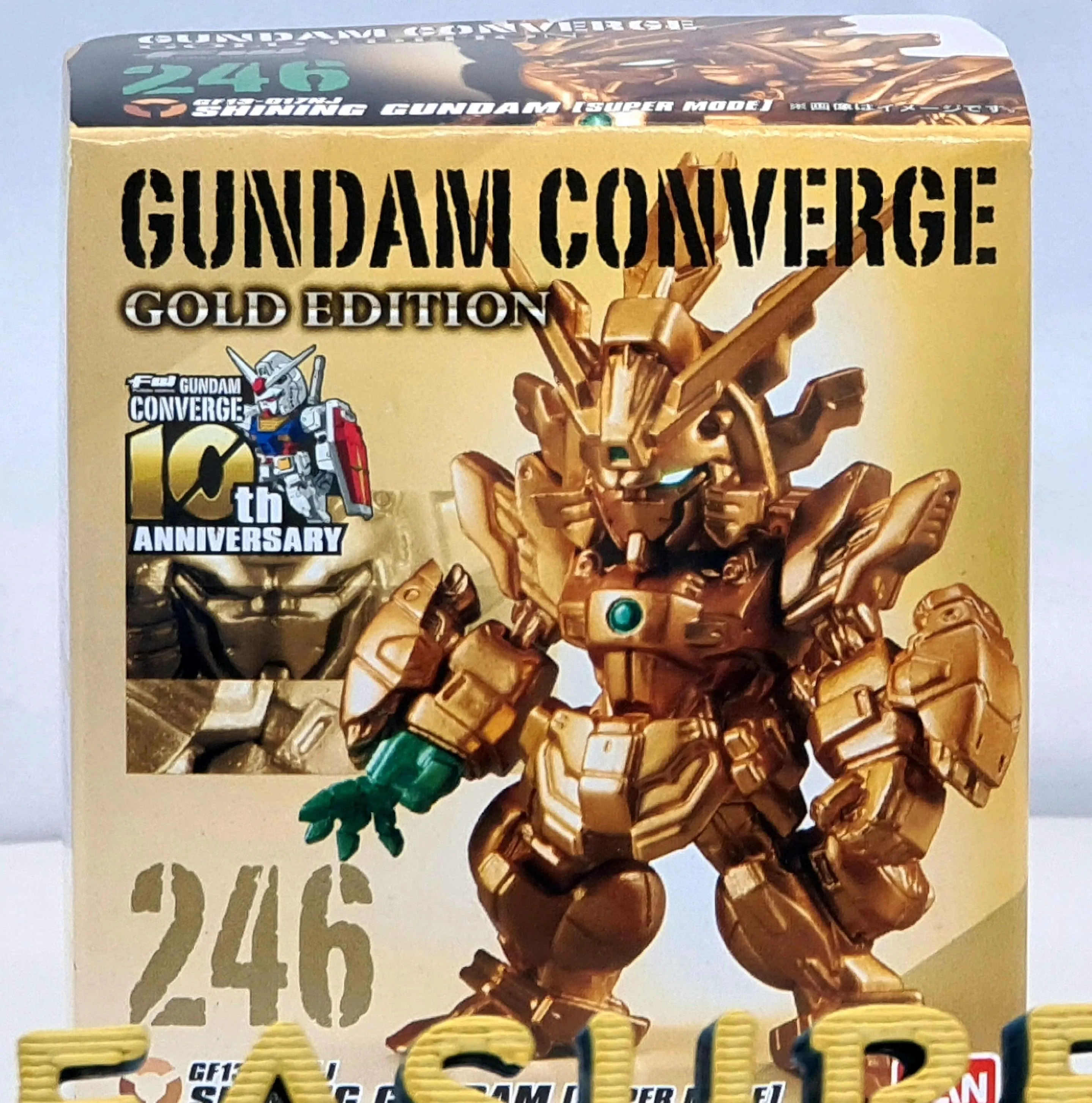 FW Gundam Converge Gold Edition 8Pack Box