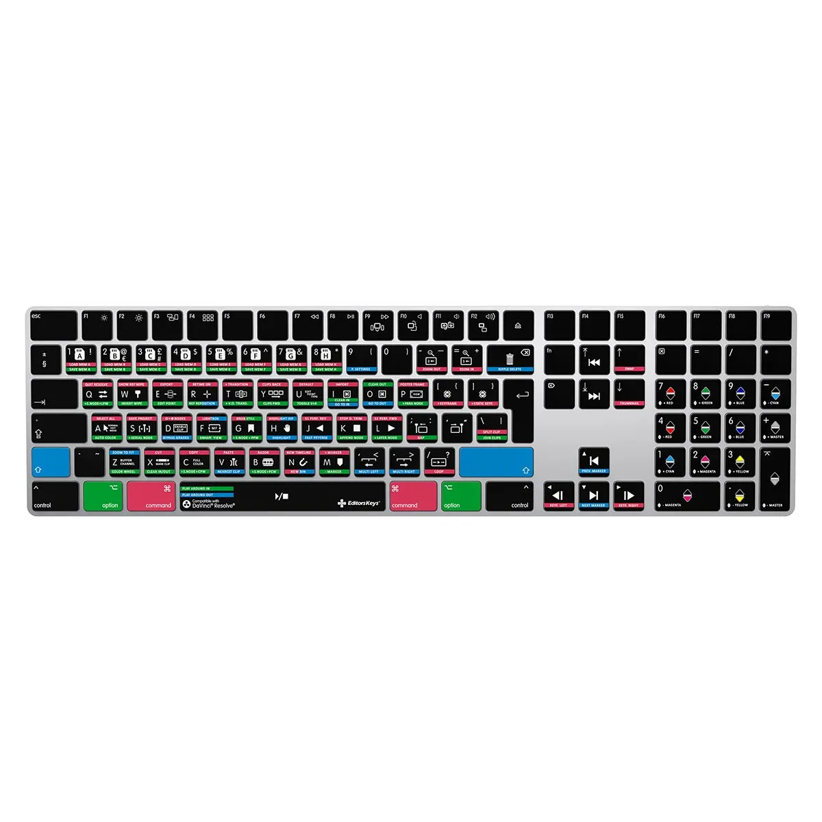 Genuine Apple Keyboard for DaVinci Resolve