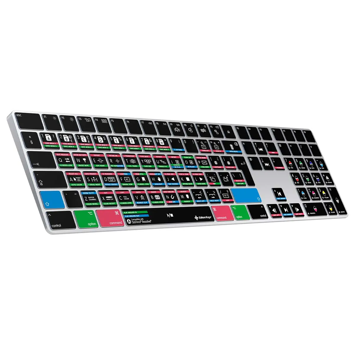 Genuine Apple Keyboard for DaVinci Resolve