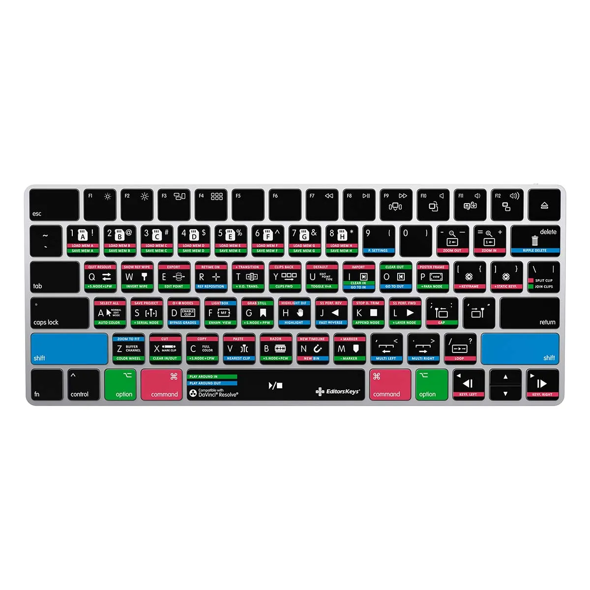 Genuine Apple Keyboard for DaVinci Resolve