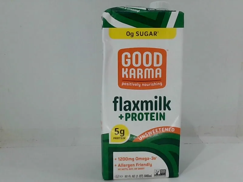 Good Karma Unsweetened Flaxmilk Protein 32 Fl Oz