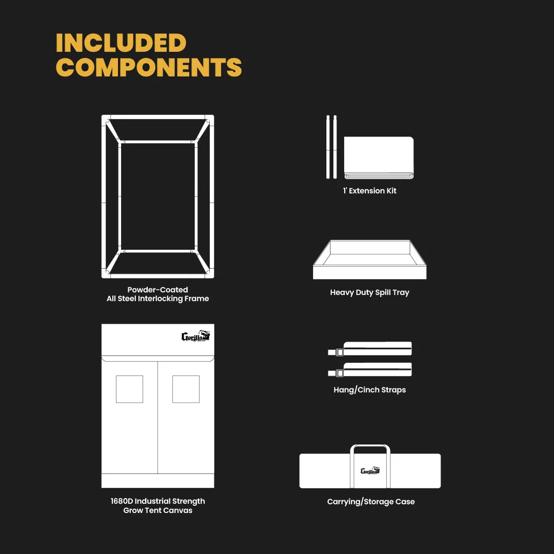 Gorilla Grow Tent 4x8 Pro