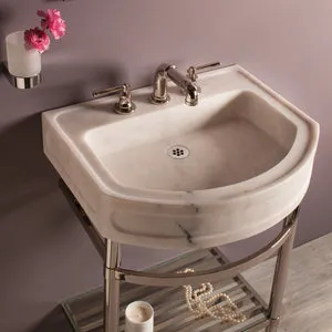 Harbor Wash Basin Sink with Stand - C94-24-CA   PB-94 PN