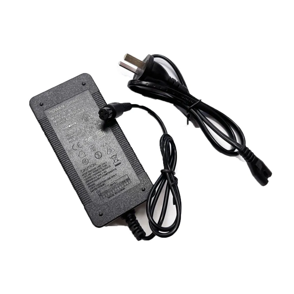 Hoverboard Battery Charger for Two Wheels Hoverboard, 6.5" 8.5" 10" Universal Charger 42V 2A 3-Prong Power Supply Adapter