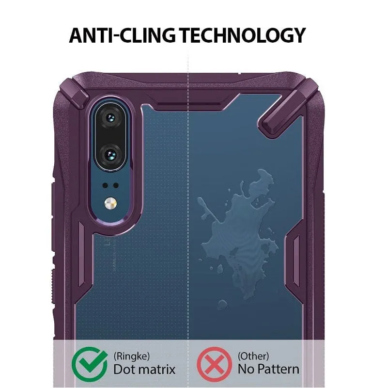 Huawei P20 Case FusionX Lilac Purple By Ringke