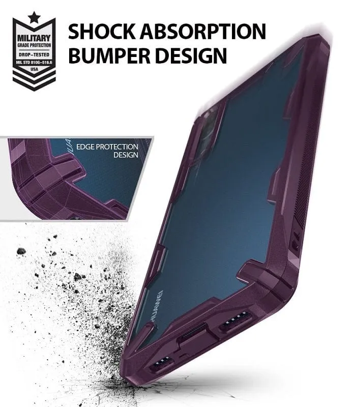 Huawei P20 Case FusionX Lilac Purple By Ringke