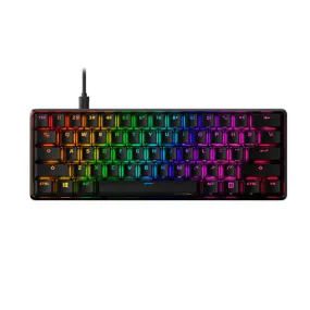 HyperX Alloy Origins 60% Mechanical Gaming Keyboard (HyperX Aqua Switch) - 56R61AA#ABA