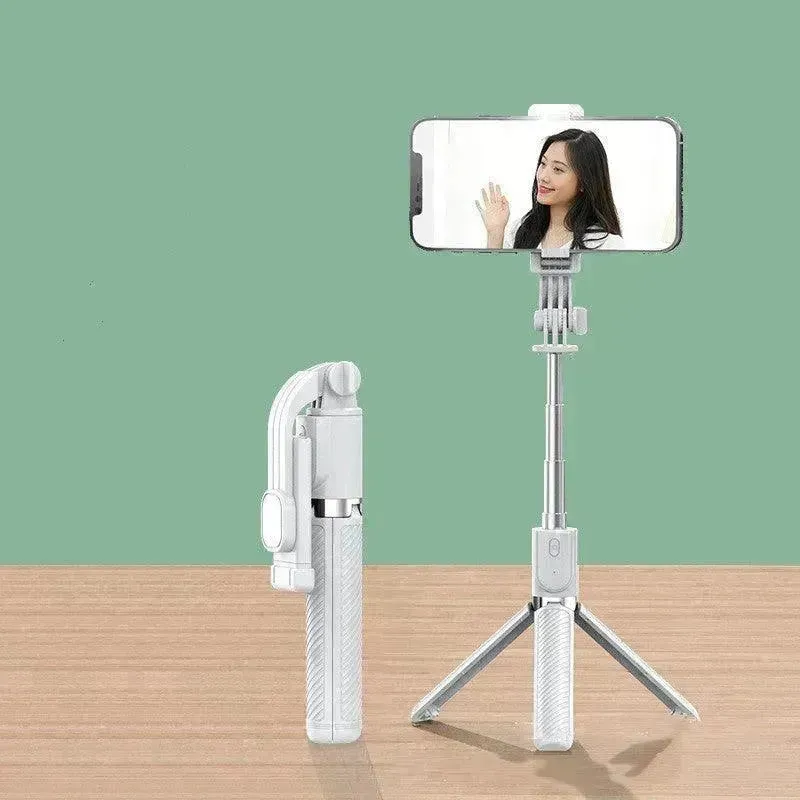 Integrated Selfie Stick Bluetooth Mobile Phone Live Streaming  Tripod Stand