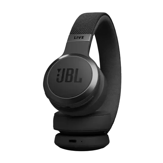 JBL LIVE 670NC Noise-Cancelling On-Ear Wireless Headphones (Black)