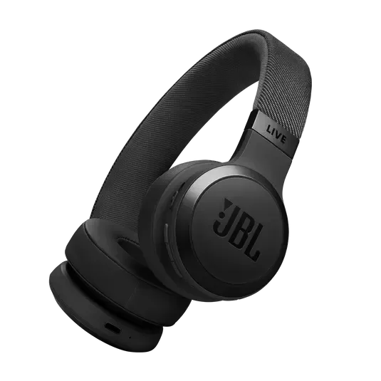 JBL LIVE 670NC Noise-Cancelling On-Ear Wireless Headphones (Black)