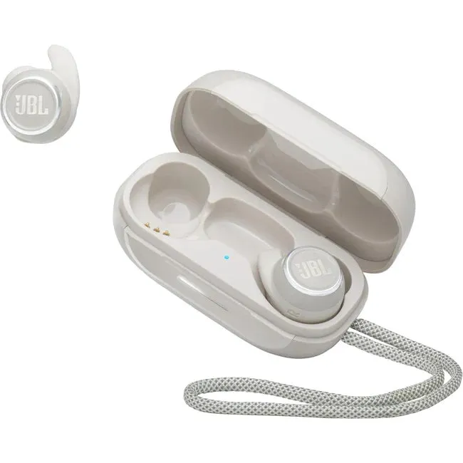 JBL Reflect Mini NC True Wireless In Ear Sport Headphones White 5059199