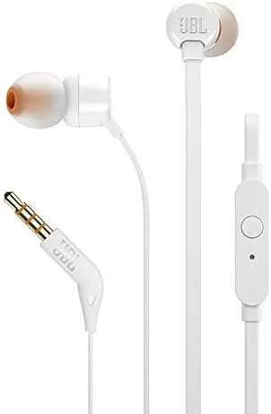 JBL T110 Earphones - White