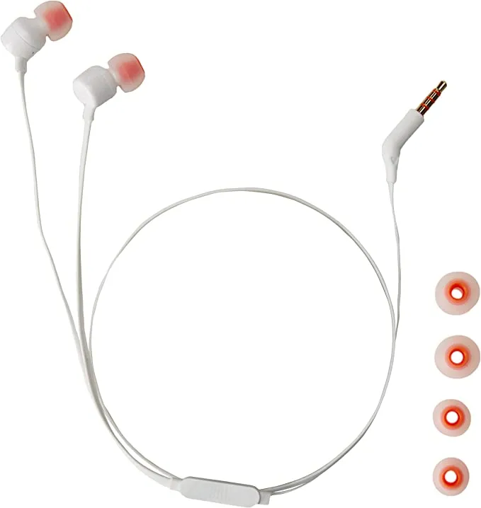 JBL T110 Earphones - White