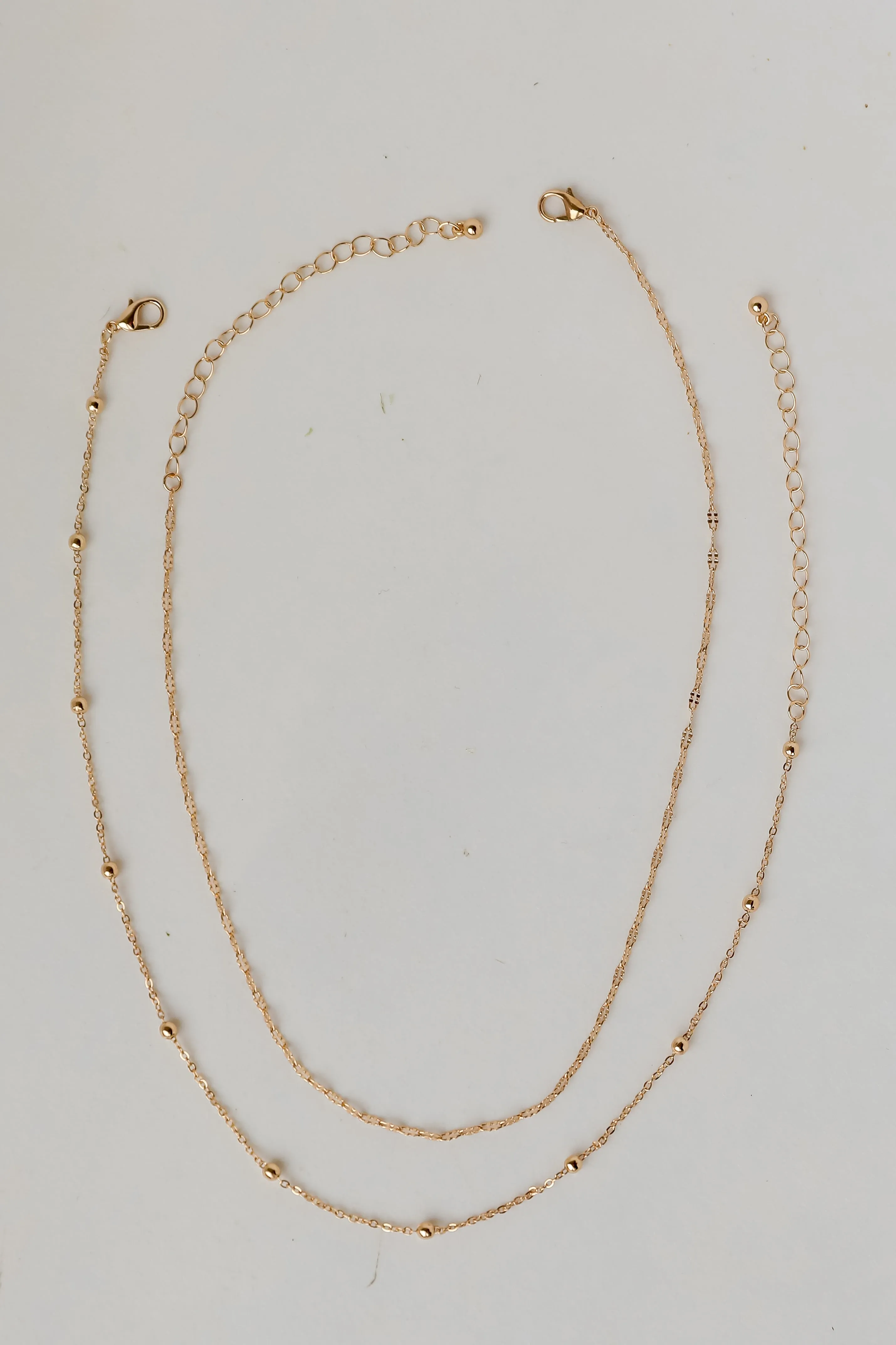 Jodie Gold Layered Chain Necklace