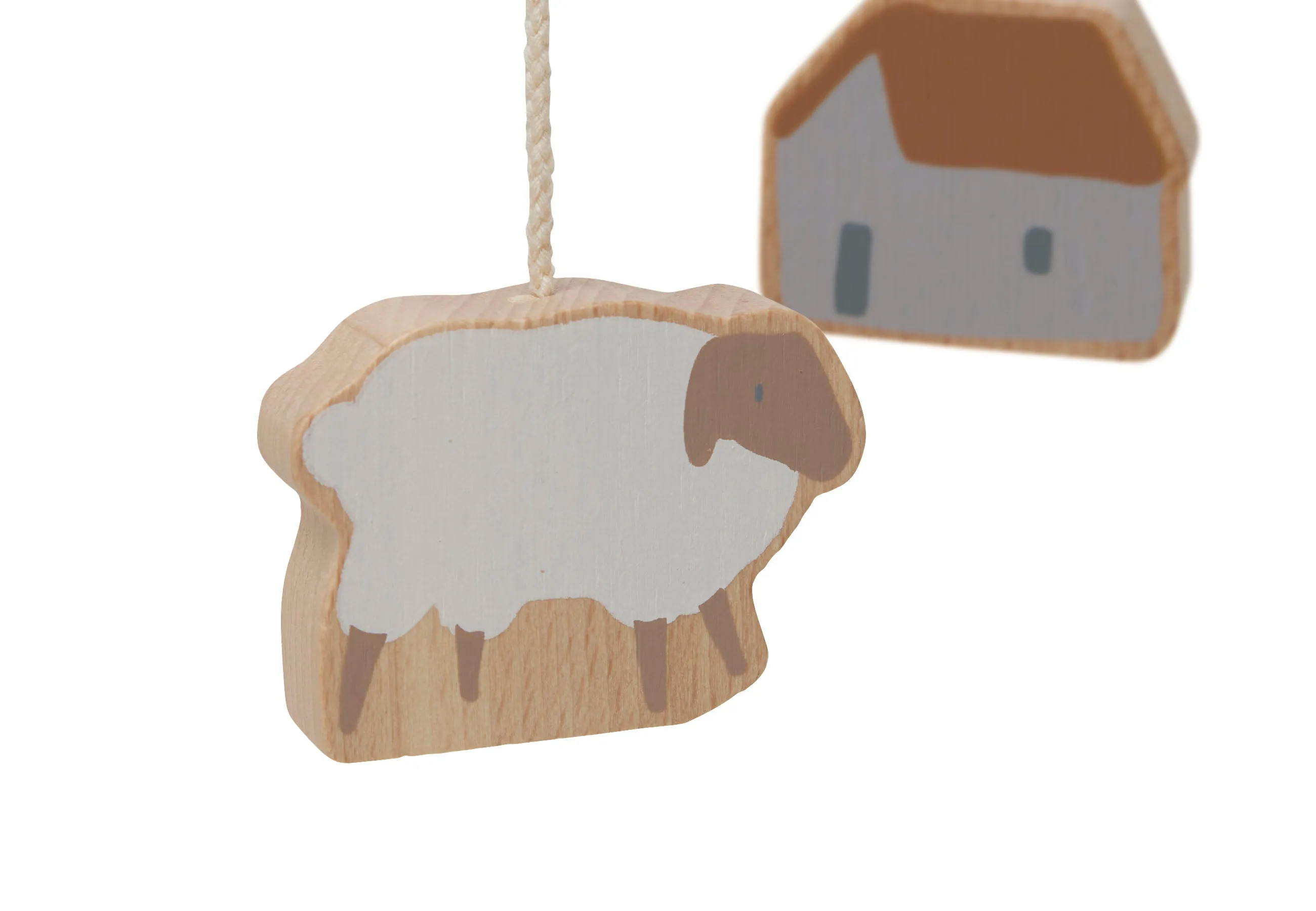 Jollein Baby Mobile 20x20cm | Farm