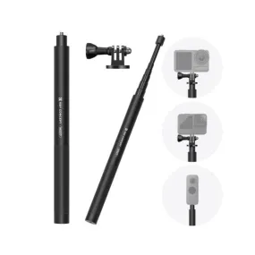 K&F Concept MS07 16m / 60 inch Adjustable Extension Pole Stick for Insta360 GoPro DJI Osmo Action Camera & Mobile Phone Holder