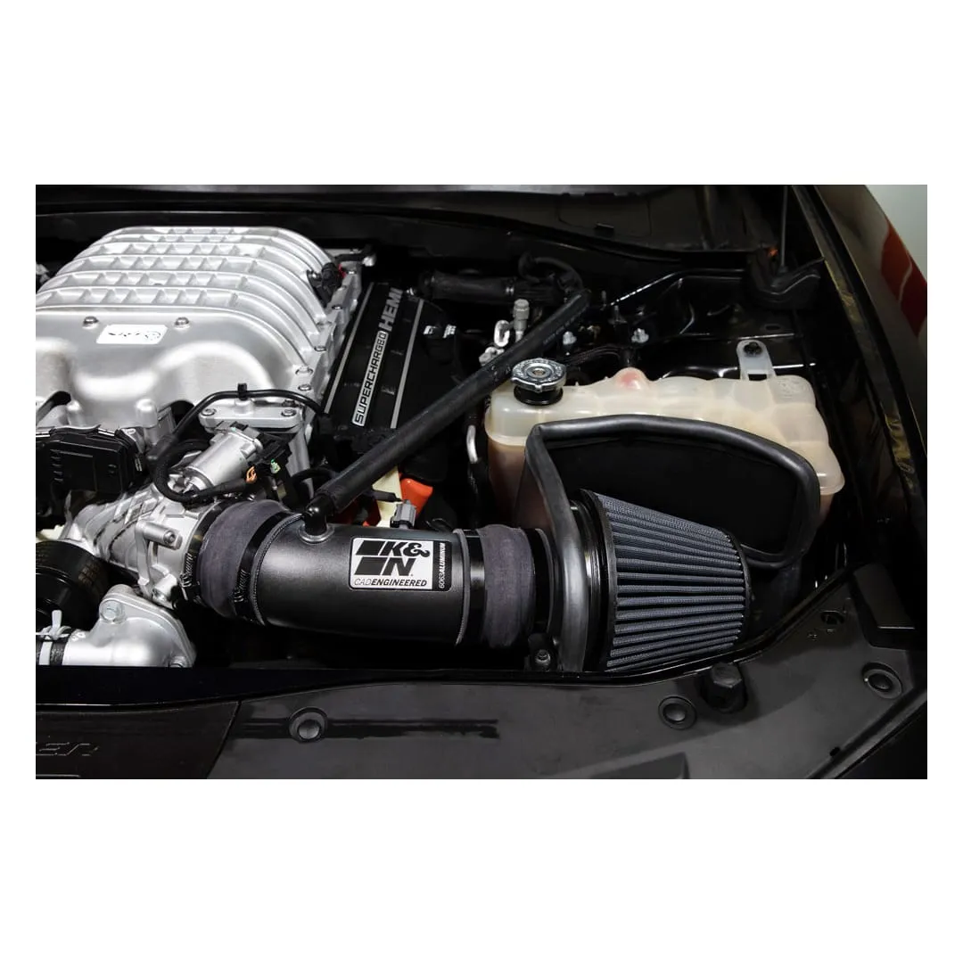 K&N Air Intake System Dodge Charger 6.2L V8 (17-23) [DRYFLOW Series] 30-2553TTK