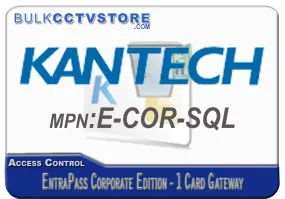 Kantech E-COR-SQL EntraPass Corporate Edition - 1 Card Gateway