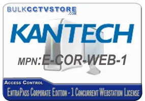 Kantech E-COR-WEB-1 EntraPass Corporate Edition - 1 Concurrent Webstation License