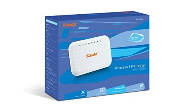 Kasda N 300Mbps Wireless Router w/ 2x Internal 3dBi Antennas