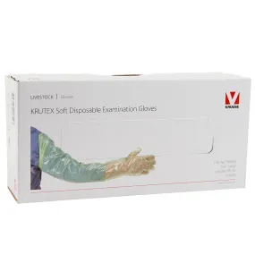 Kruuse Krutex Soft Disposable Examination Gloves 100-Pack