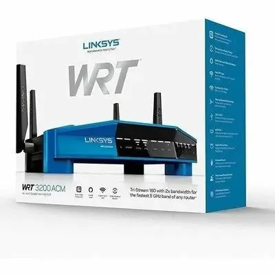 Linksys Router wrt3200acm WLAN Dual-Band (2.4 ghz/5 GHz) Gigabit Ethernet