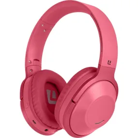 Liquid Ears Wireless Over-Ear Headphones - White/ Blue/ Pink