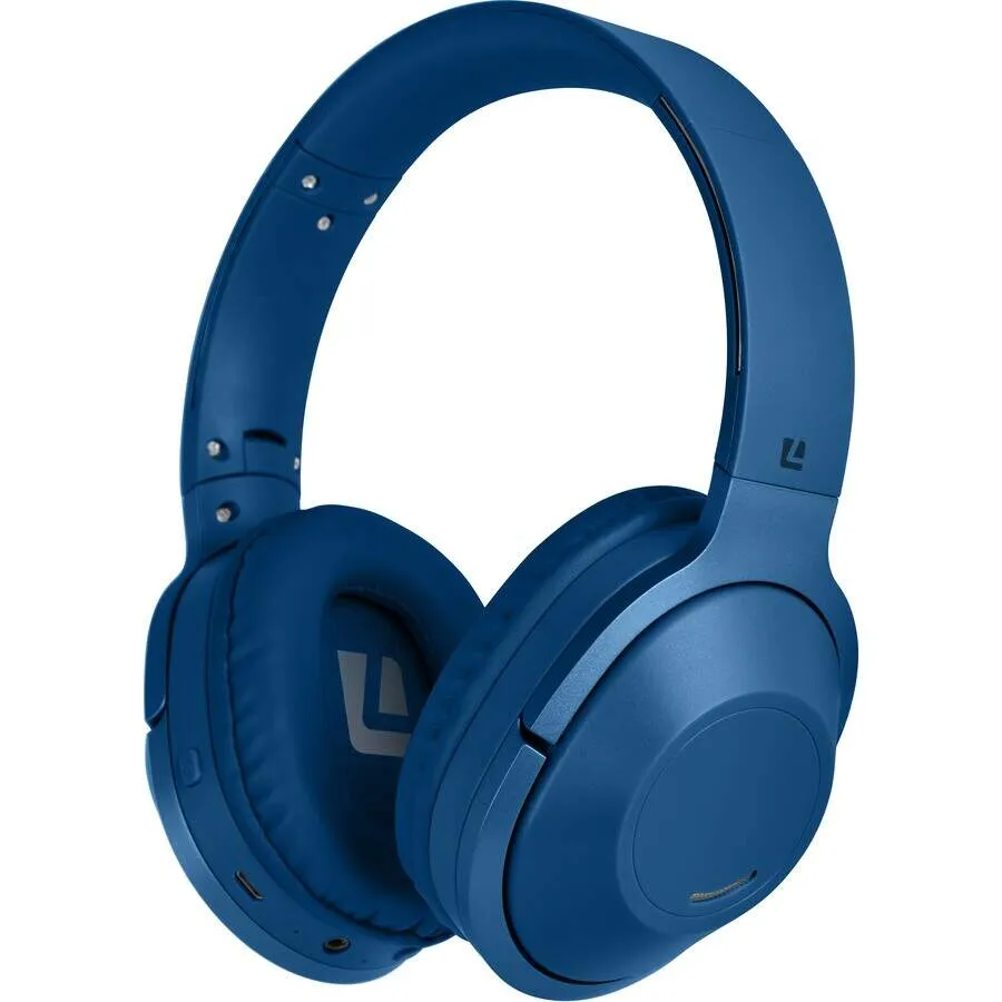 Liquid Ears Wireless Over-Ear Headphones - White/ Blue/ Pink