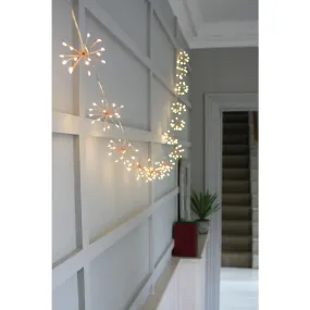 Lumina Indoor & Outdoor Starburst Chain Lights - Plug in