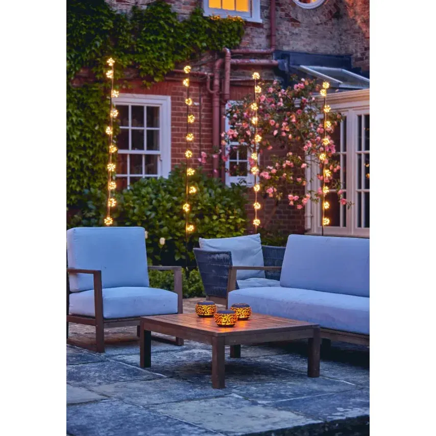 Lumina Indoor & Outdoor Starburst Chain Lights - Plug in