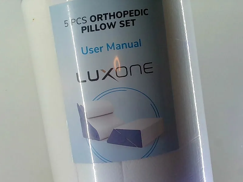 Luxone Orthopedic 5 Piece Pillow Set for Ultimate Comfort