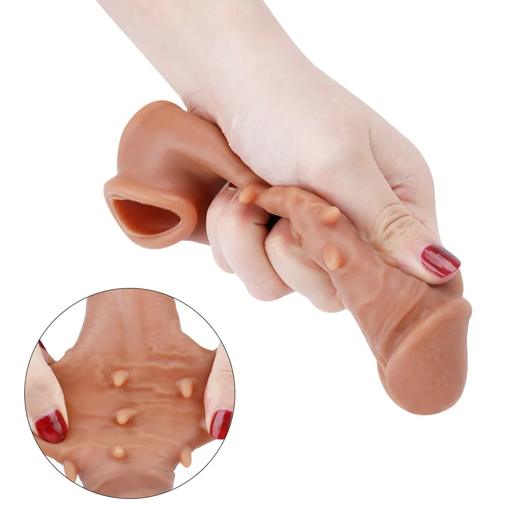 M2 Barb 2 Extra Inches Penis Extender with Ball Loop