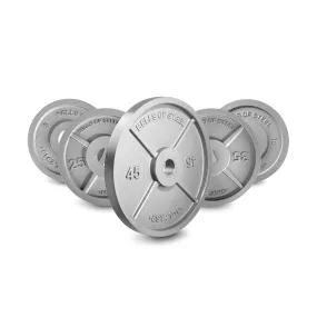 Machined Iron Olympic Weight Plates