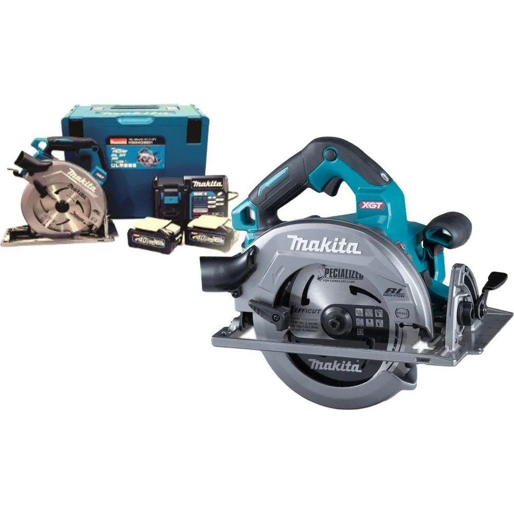 Makita HS004GM201 40V Cordless Circular Saw (XGT-Series)