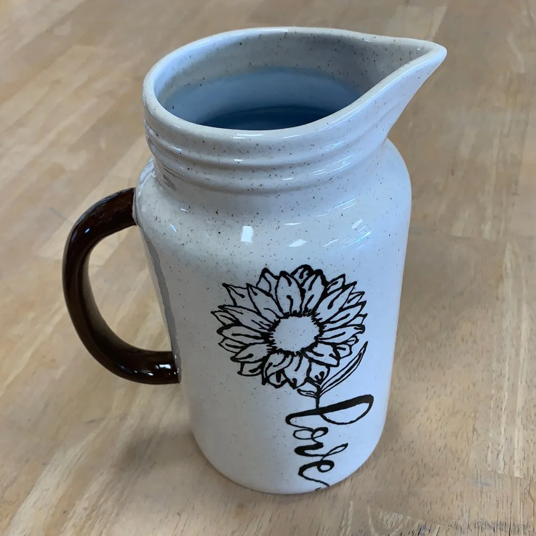 Mason Jar Pitcher