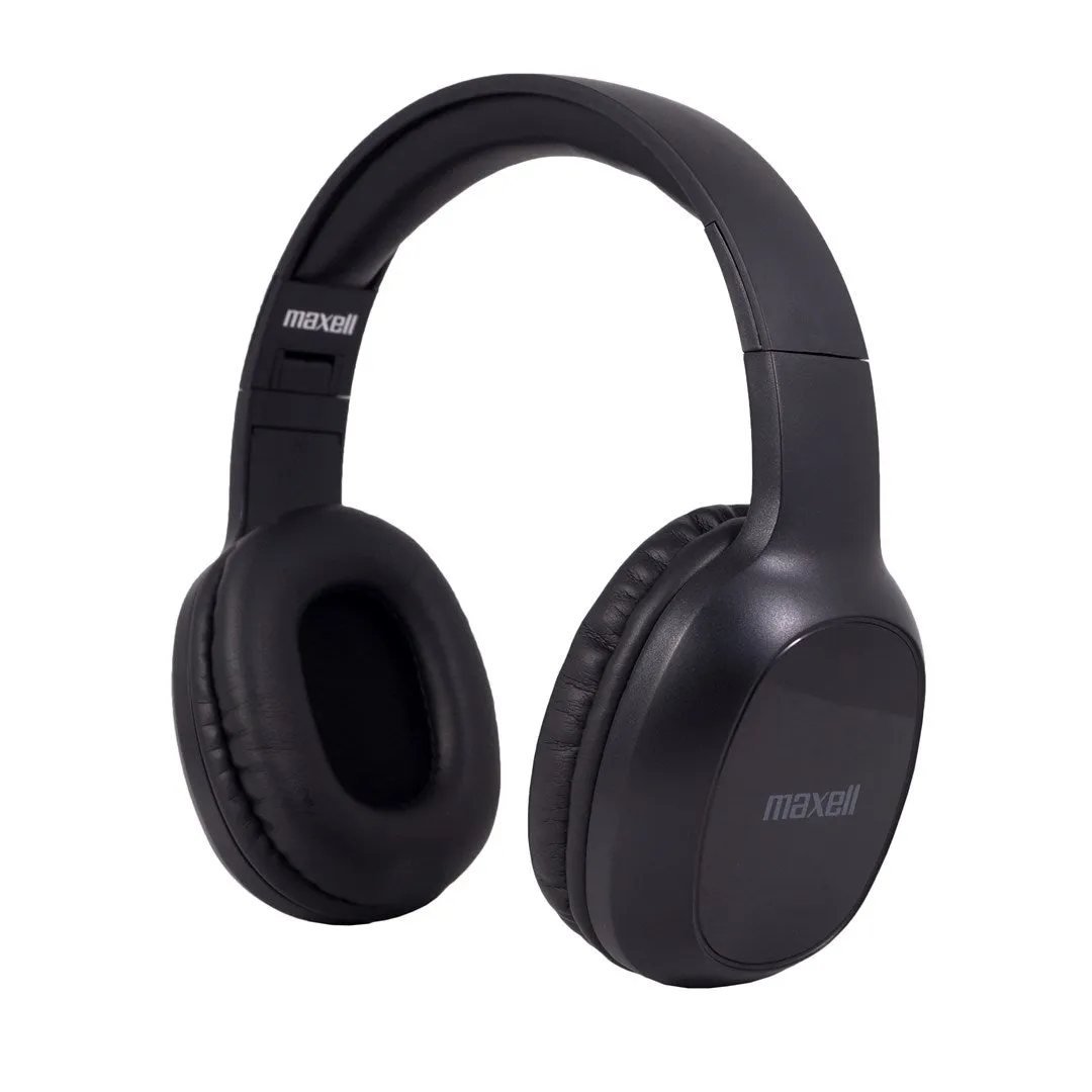 Maxell Bass 13 Wireless Bluetooth Headphones Black