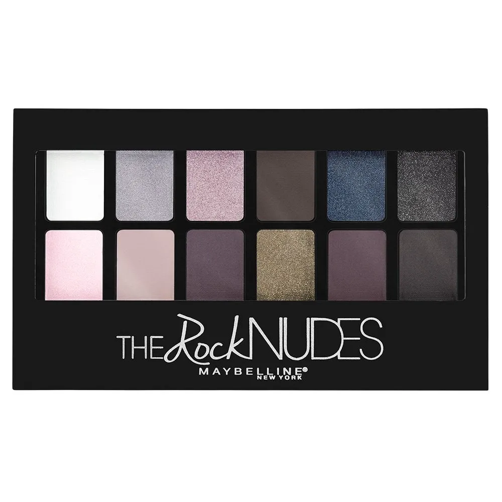 Maybelline New York Rock Nudes 12-Shade Eyeshadow Palette 0.35 Ounce