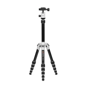 MeFOTO Backpacker Compact Tripod Kit Aluminium - White