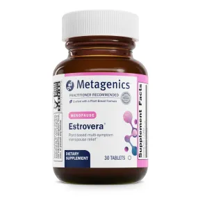 Metagenics Estrovera - Hormone-Free Menopause Support 30 Tablets