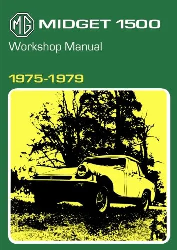 Mg Midget 1500 Workshop Manual 1975-1979 (Official Workshop Manuals) USED