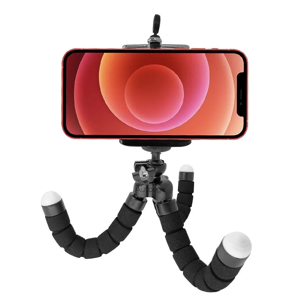 Mobile Cell Phone Holder Flexible Octopus Tripod Stand