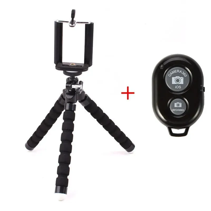 Mobile Phone Holder Tripod Bracket | Selfie Stand with Remote Control