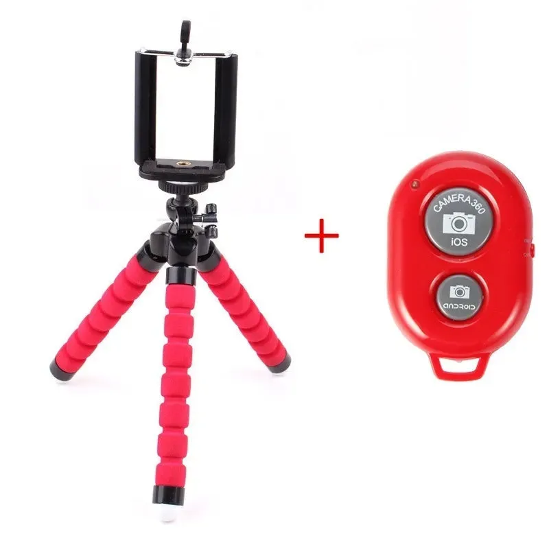 Mobile Phone Holder Tripod Bracket | Selfie Stand with Remote Control