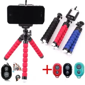 Mobile Phone Holder Tripod Bracket | Selfie Stand with Remote Control