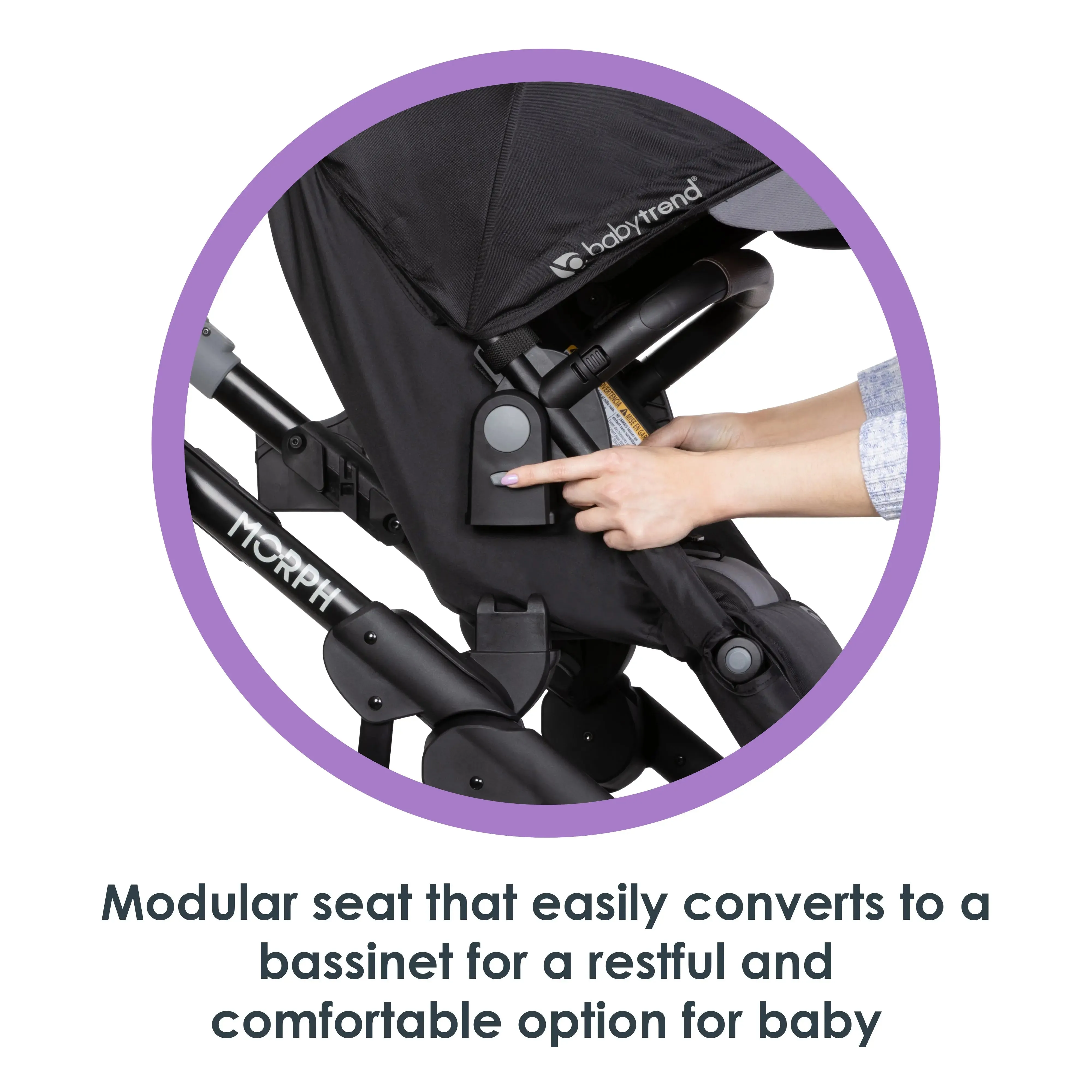 Morph Single to Double Modular Stroller Travel System with EZ-Lift™ PLUS Infant Car Seat - Madrid Tan (Target Exclusive)