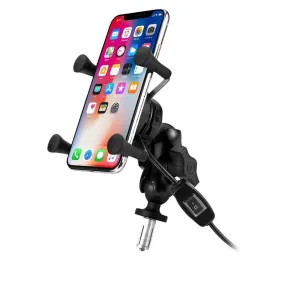 Motorbike Phone Holder Freedconn Mc7w With Inductive Charger